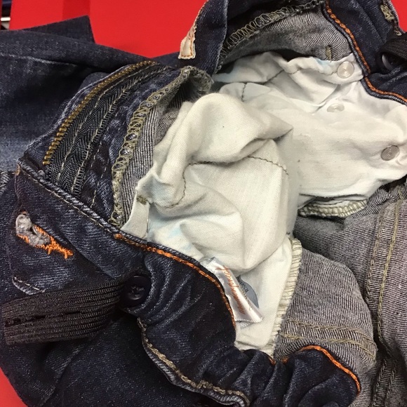 WEATHERPROOF boy’s vintage straight jeans. Sz 8. Blue - Picture 4 of 10